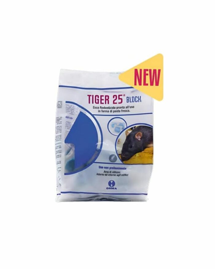 TIGER25® BLOCK Esca Rodenticida